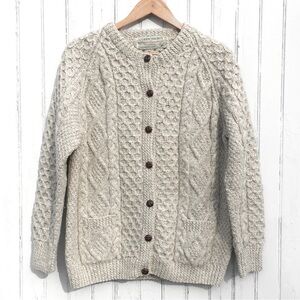 CONNEMARA ARAN HAND KNIT CARDIGAN